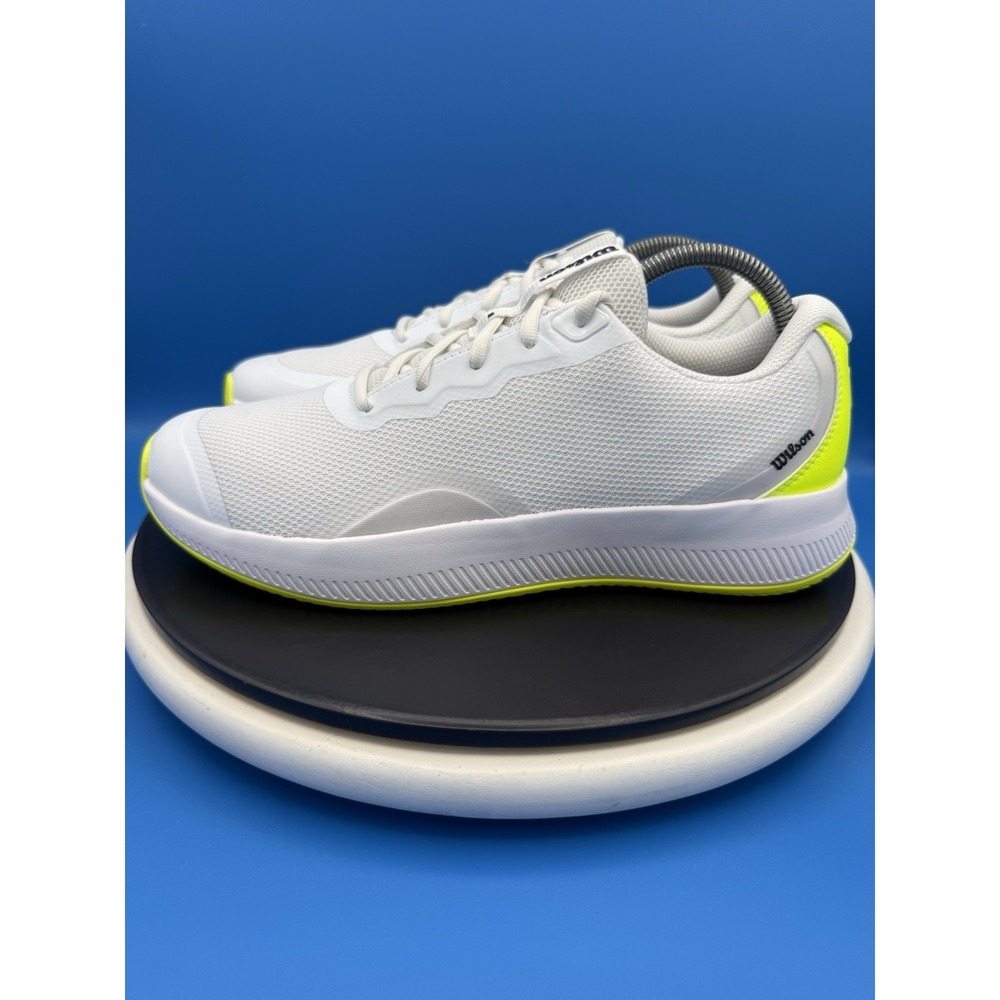 Wilson Intrigue Lite Womens Size 10 All Court Tennis Shoes White Yellow Sneakers